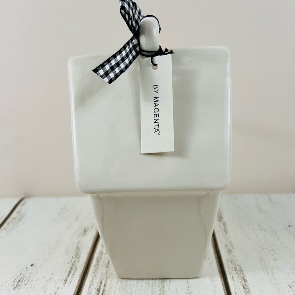 Rae Dunn Knock Birdhouse Ceramic Decoration - Picture 4 of 6